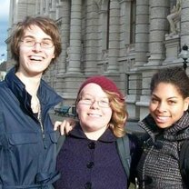 In Vienna with friends.